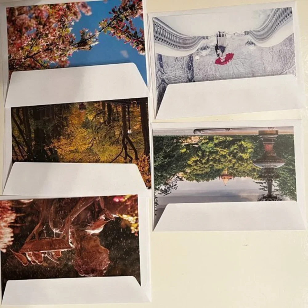 Central Park‎ Conservatory Greeting Cards – Set of 5 Blank Cards  Any Occasion